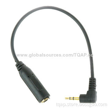 2.5mm to 3.5mm audio adapter cable